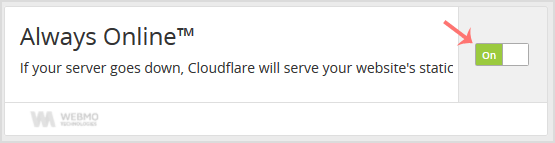 Cloudflare-enable-disable-always-online.gif